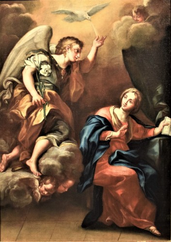 &quot;Annunciation&quot; Pietro da Cortona (1596-1669) workshop